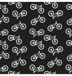 Bike seamless pattern Royalty Free Vector Image