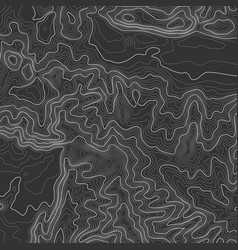 Topographic map background with space for copy Vector Image