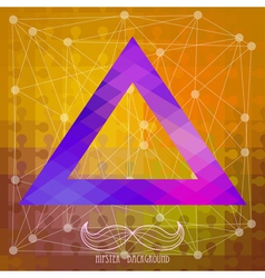 Vintage hipster background Royalty Free Vector Image