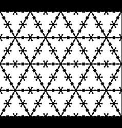 Seamless pattern simple triangular texture Vector Image