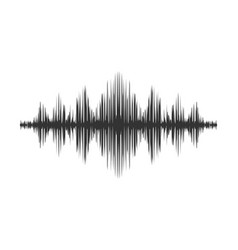 Sound waves set personal assistant and voice Vector Image