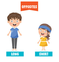 Long and short royalty free vector image vectorstock