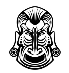 African Masks tribal design Royalty Free Vector Image