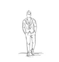 Fashion Figure Sketch Vector Images Over 4 300