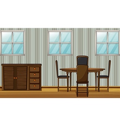 Dining room Royalty Free Vector Image - VectorStock