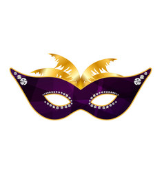 Carnival mask Royalty Free Vector Image - VectorStock