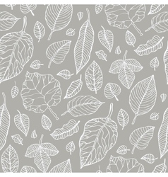 Leaves Seamless background Royalty Free Vector Image