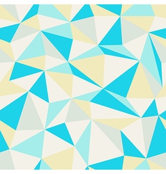 Triangle seamless pattern blue orange Royalty Free Vector