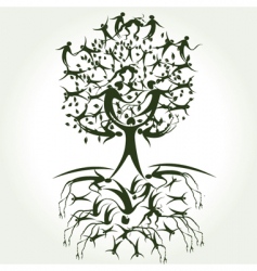 Abstract tree Royalty Free Vector Image - VectorStock