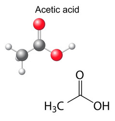 Acetic Acid Formula Vector Images 29