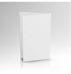 blank leaflet