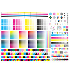 Extended ishihara color blindness test Royalty Free Vector