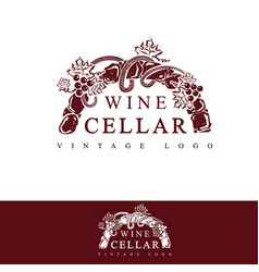 Wine logo set Royalty Free Vector Image - VectorStock