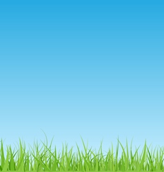 Seamless green grass Royalty Free Vector Image