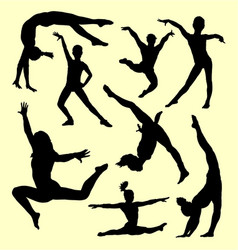 Gymnastics Logo Vector Images Over 4 700