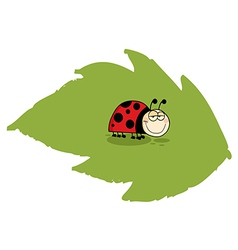 Ladybug Cartoon Character Royalty Free Vector Image