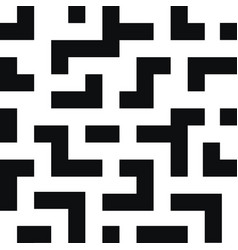 Maze seamless pattern labyrinth abstract Vector Image