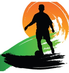 Football players Royalty Free Vector Image - VectorStock