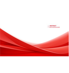 Abstract red wavy background wallpaper Royalty Free Vector