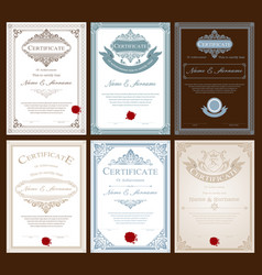 Certificate Royalty Free Vector Image - VectorStock