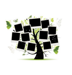 Memories tree Royalty Free Vector Image - VectorStock