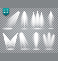 Floodlight light spotlight stage beam spot lamp Vector Image