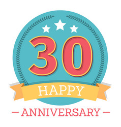 happy anniversary ribbon