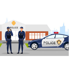 Policeman Royalty Free Vector Image - VectorStock