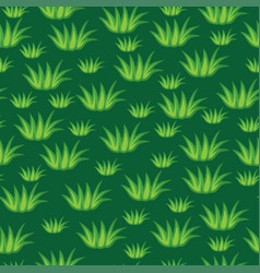 Green grass horizontal seamless Royalty Free Vector Image