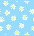 flowers pattern vector image vector image