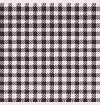 seamless shepherd plaid check pattern vector image