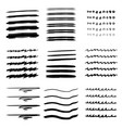 set of hand drawn line vector image