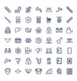 system icons vector image vector image