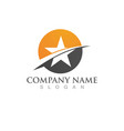 star icon template vector image