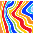 colorful striped background vector image vector image