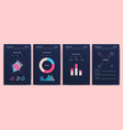modern infographic elements for business vector image