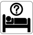 hotel information vector image vector image
