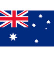 flag rectangular shape vector image