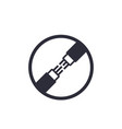 optic fiber bandwidth icon vector image