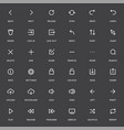 system user interface ui icon set high quality vector image