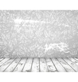 grunge vintage interior vector image vector image