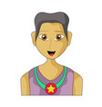 winner man clip art vector image vector image