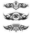 tribal tattoos vector image