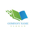book design vector image