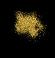 gold glitter texture vector image