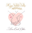 valentine concept showing vector image vector image