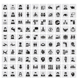 people icons vector image
