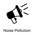 Noise pollution design Royalty Free Vector Image