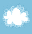 decoration frame vector image vector image