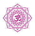 om aum sign vector image vector image